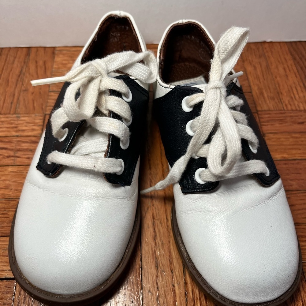 Vintage Buster Brown Saddle Oxford Shoes 71/2C - Picture 2 of 12